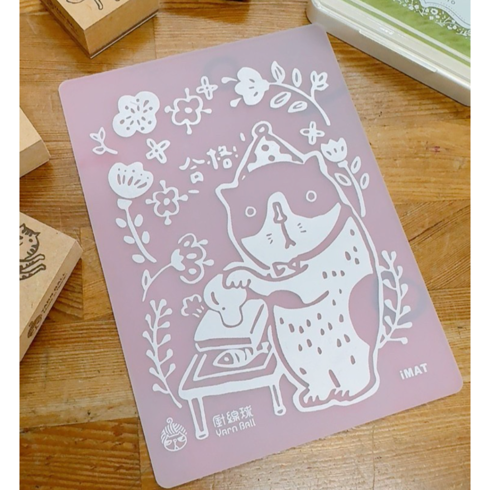 【6款】iMAT 印章墊 獨立文具店聯名款 環保無毒【立夏手帳生活】-細節圖4