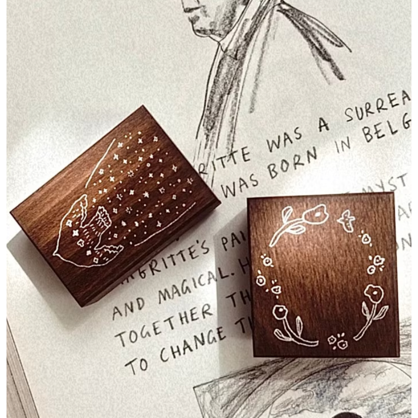 Pion Deco 染木印章 vol.3 共2款【立夏手帳生活】-細節圖2