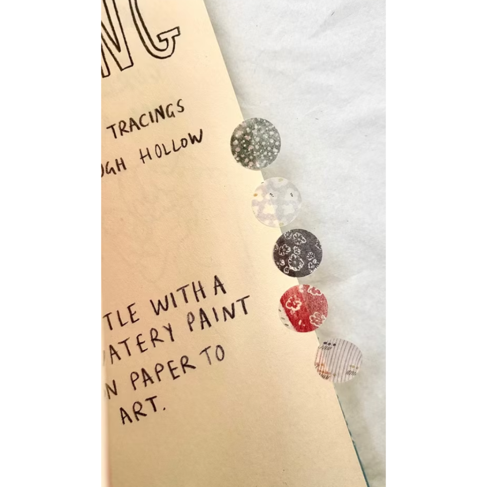 Pion 杯墊Coaster 2.5cm和紙割型膠帶【立夏手帳生活】-細節圖3