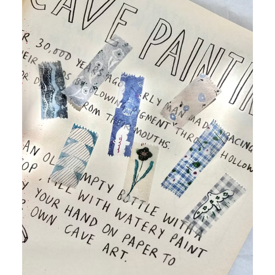 Pion 拾段Ten Parts 2.5cm和紙割型膠帶【立夏手帳生活】-細節圖2