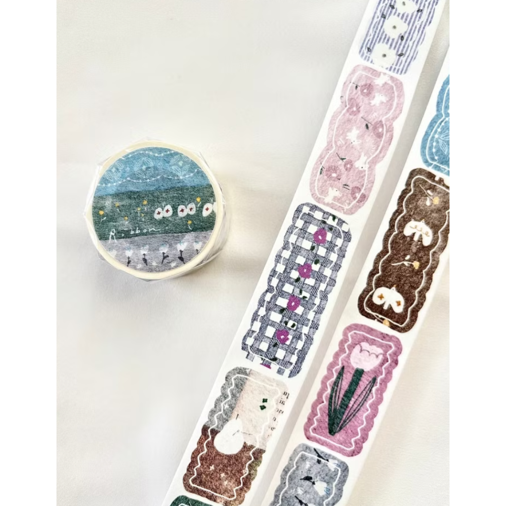 『膠帶分裝』Pion mini girl_菓/菓の紙/杯墊/拾段/手紙/字裡行間/蕾絲/織物/緞帶/飛鳥-細節圖10