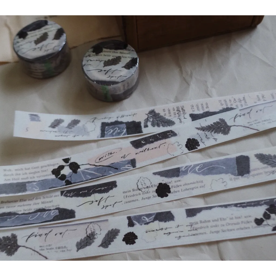 茄子先生 紙膠帶 Soft Spot 2cm霧面和紙膠帶 【立夏手帳生活】-細節圖3