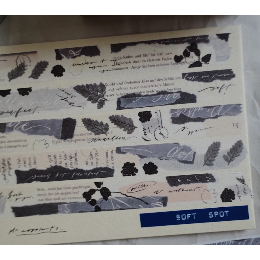 茄子先生 紙膠帶 Soft Spot 2cm霧面和紙膠帶 【立夏手帳生活】-細節圖4