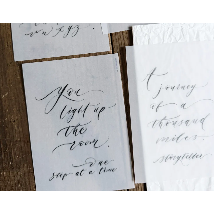 茄子先生 Storyteller 描圖紙+明信片組合【立夏手帳生活】-細節圖8