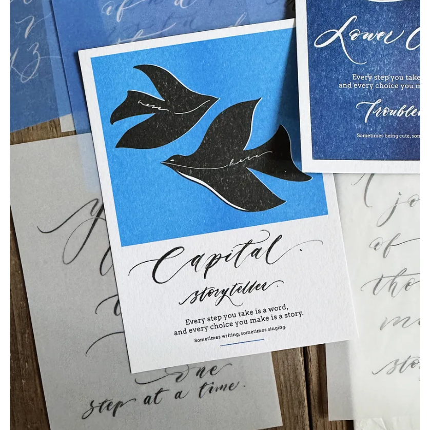 茄子先生 Storyteller 描圖紙+明信片組合【立夏手帳生活】-細節圖11