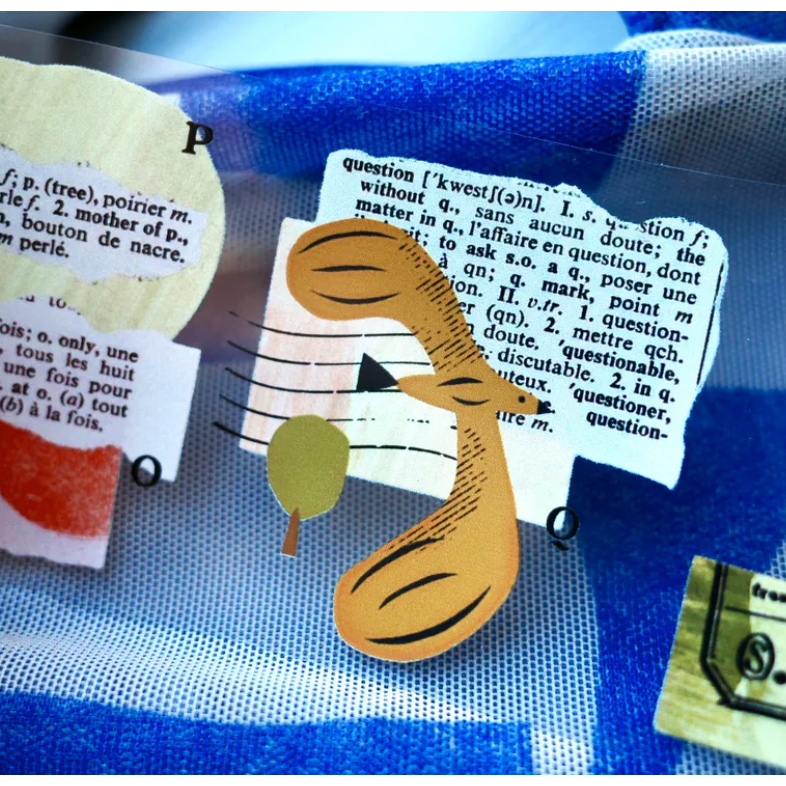 什物a kind of cafe 飛鳥足跡 ThePath 5cm亮面PET膠帶【立夏手帳生活】-細節圖4