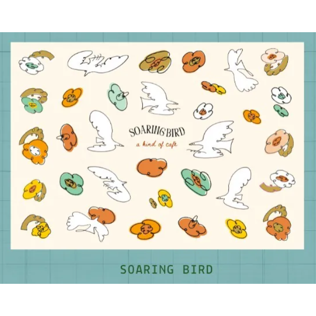 〔共3款〕什物a kind of cafe 繪本系列割型貼紙【立夏手帳生活】-規格圖3