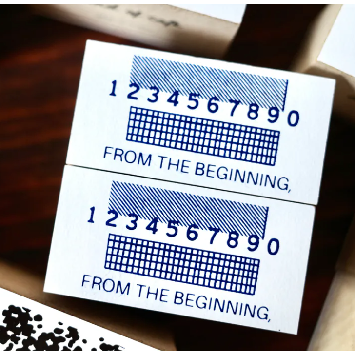 〔150元系列〕什物a kind of cafe Blah 壓縮木印章【立夏手帳生活】-規格圖1