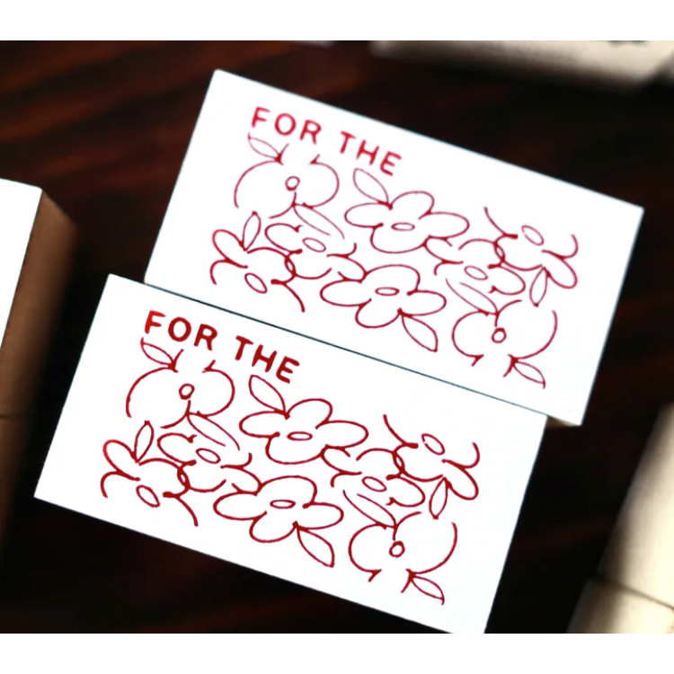 〔150元系列〕什物a kind of cafe Blah 壓縮木印章【立夏手帳生活】-規格圖1