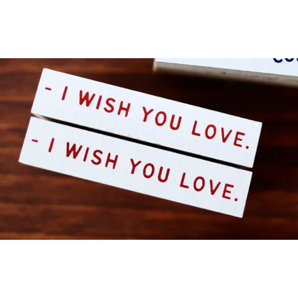 I wish you love