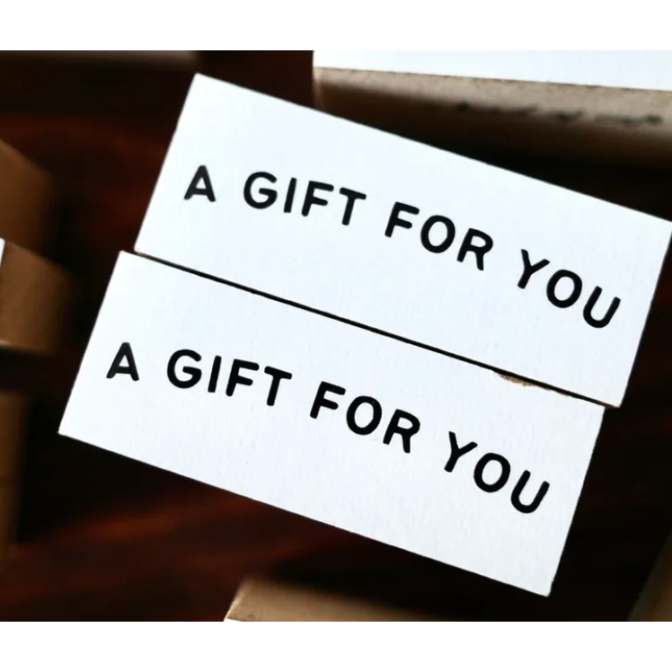 A gift for you