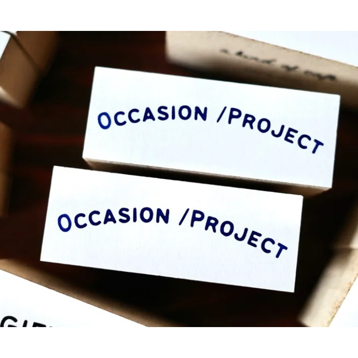 Occasion/Project