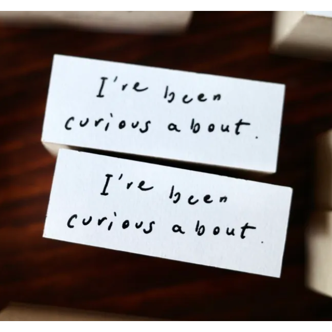 I＇ve been curious ab