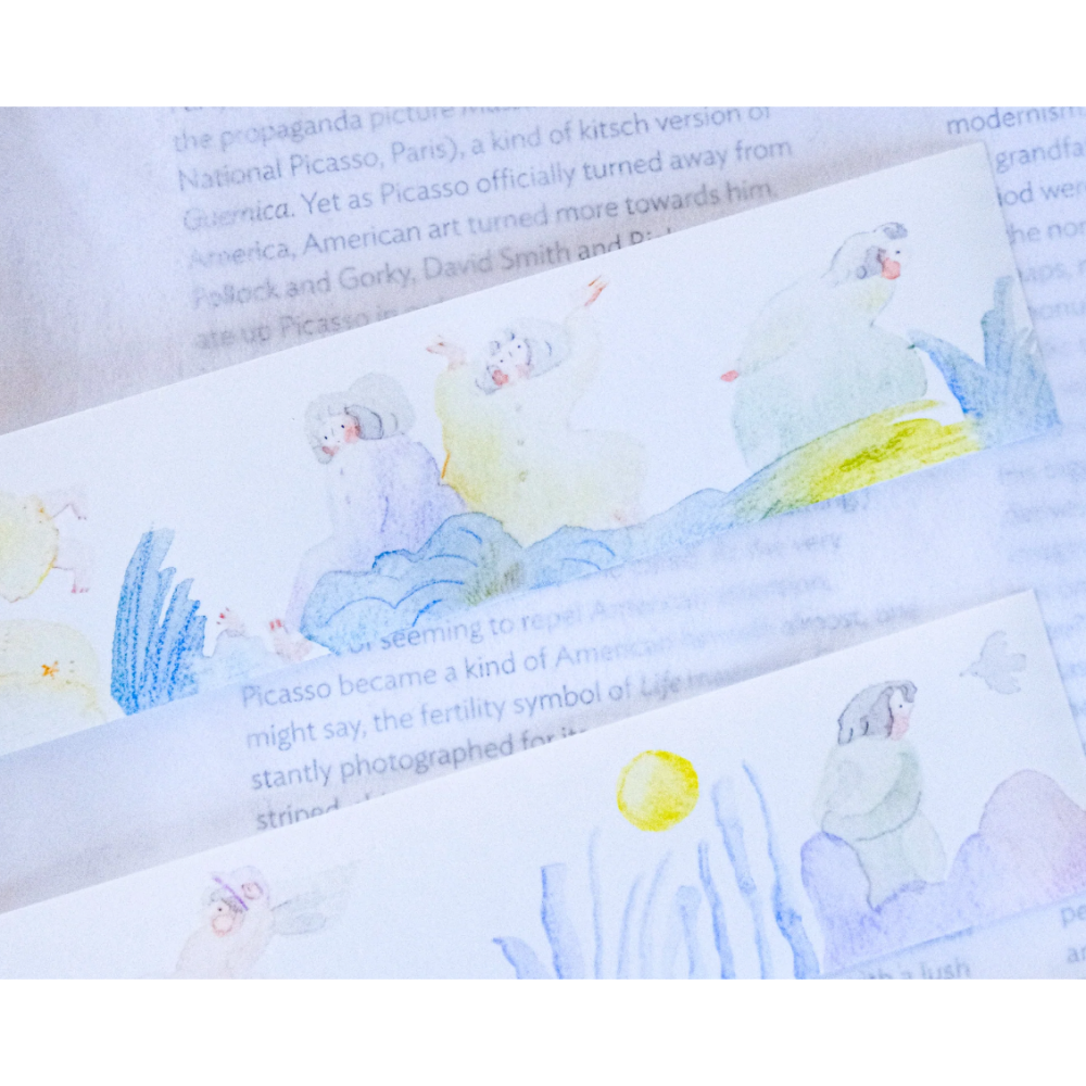 【雙材質】dodolulu『夢遊』3.5cm霧面PET膠帶/和紙膠帶【立夏手帳生活】-細節圖4