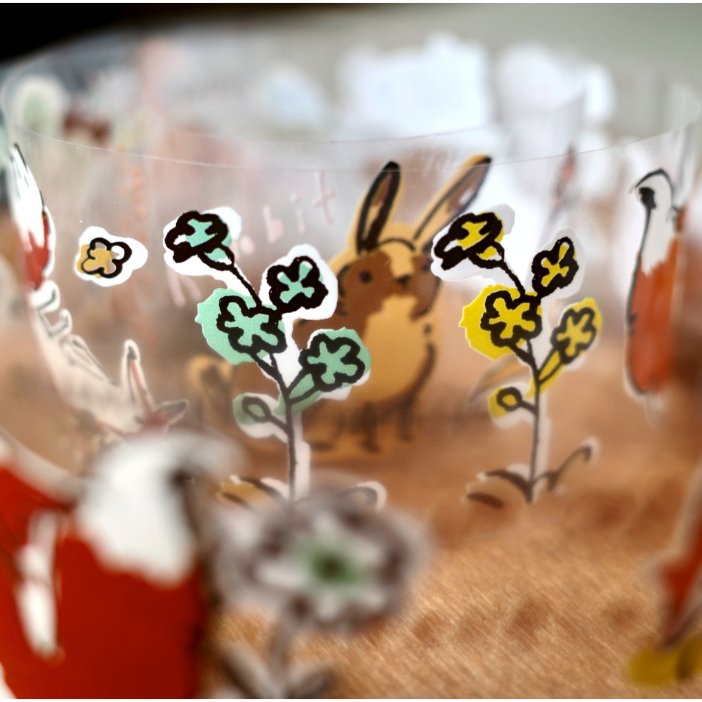 什物a kind of cafe 慵懶微風Humming Breeze 4cm亮面PET膠帶【立夏手帳生活】-細節圖3