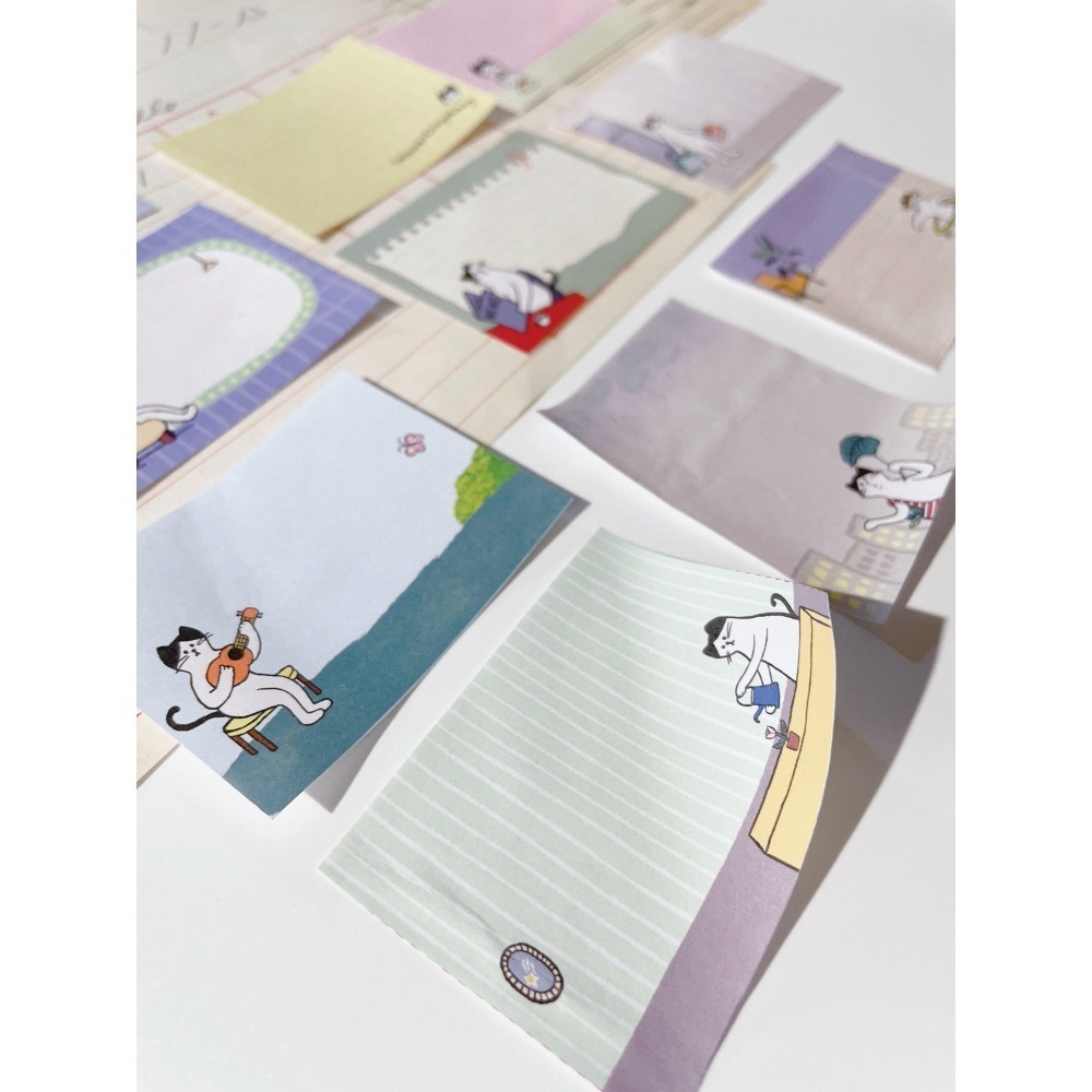 2025立夏祭新品 Daily Sam山姆日常第二彈手帳印章 留言貼便條紙捲-細節圖4