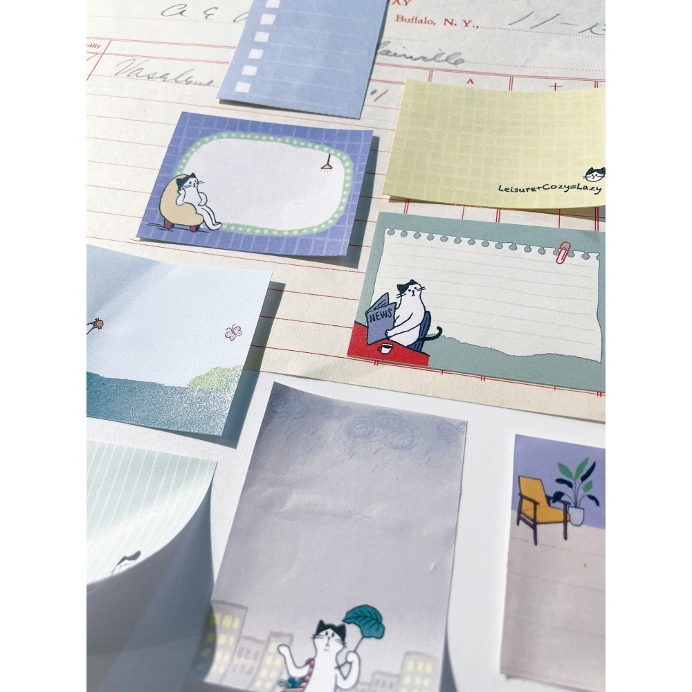 2025立夏祭新品 Daily Sam山姆日常第二彈手帳印章 留言貼便條紙捲-細節圖5