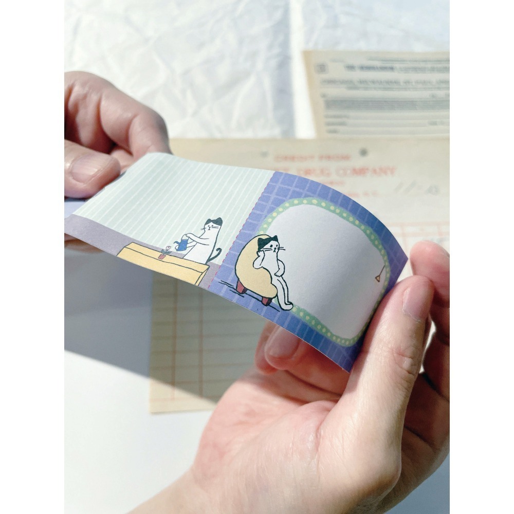 2025立夏祭新品 Daily Sam山姆日常第二彈手帳印章 留言貼便條紙捲-細節圖7