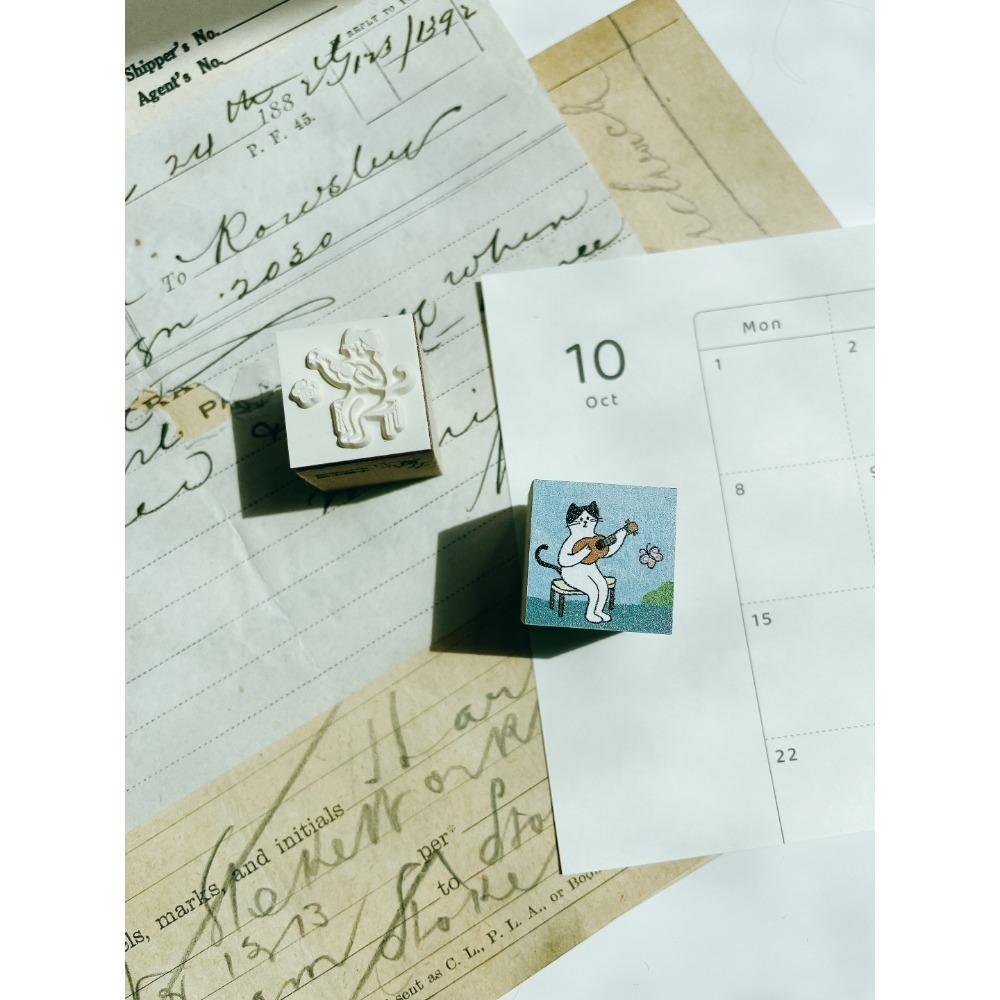 2025立夏祭新品 Daily Sam山姆日常第二彈手帳印章 留言貼便條紙捲-規格圖10