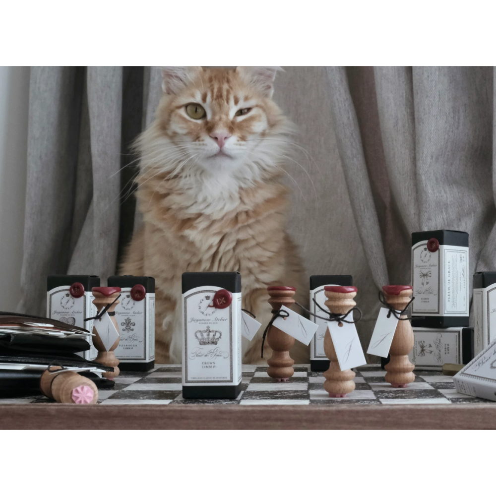 Jieyanow Atelier 思恩之花Fleur de Grace系列 印章 共6款【立夏手帳生活】-細節圖6