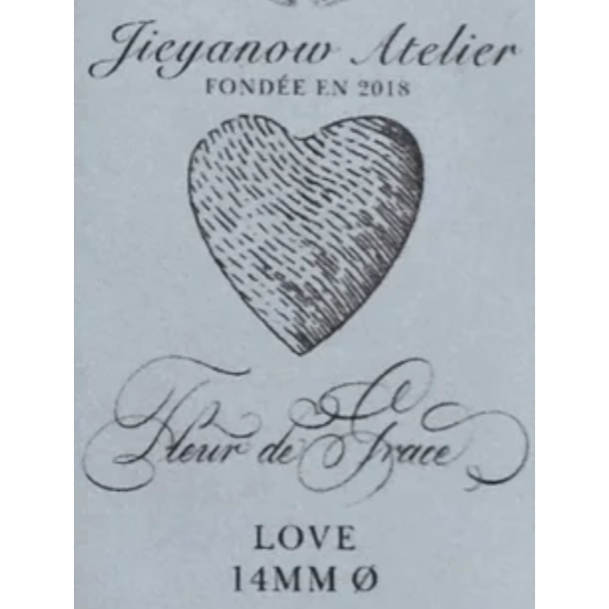 Jieyanow Atelier 思恩之花Fleur de Grace系列 印章 共6款【立夏手帳生活】-規格圖6