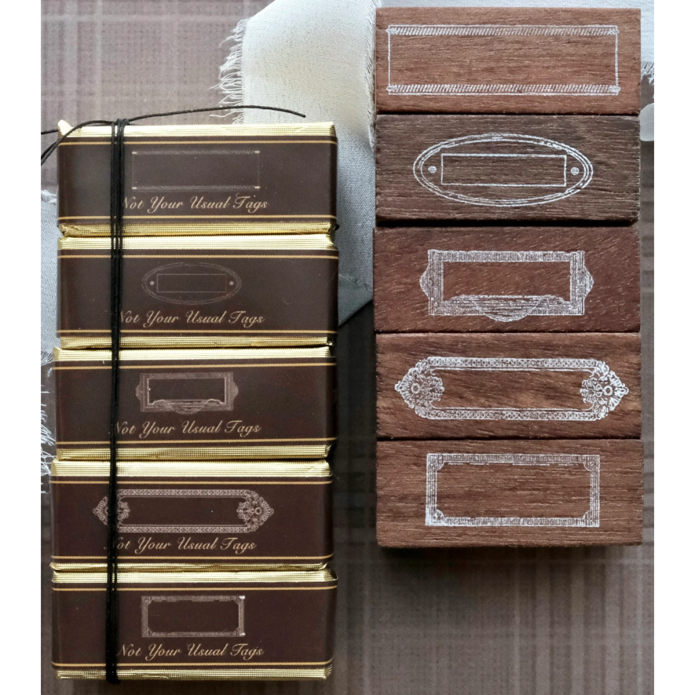 【第二彈】Jieyanow Atelier『小標籤印章5款』not your usual TAGS系列 【立夏手帳生活】-細節圖2