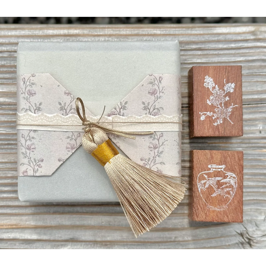 【紙博限定】Jieyanow Atelier 春之樂Melody of Spring 印章單顆/兩顆組【立夏手帳生活】-細節圖3