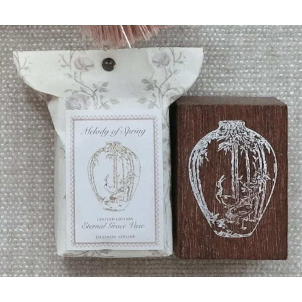 【紙博限定】Jieyanow Atelier 春之樂Melody of Spring 印章單顆/兩顆組【立夏手帳生活】-規格圖3