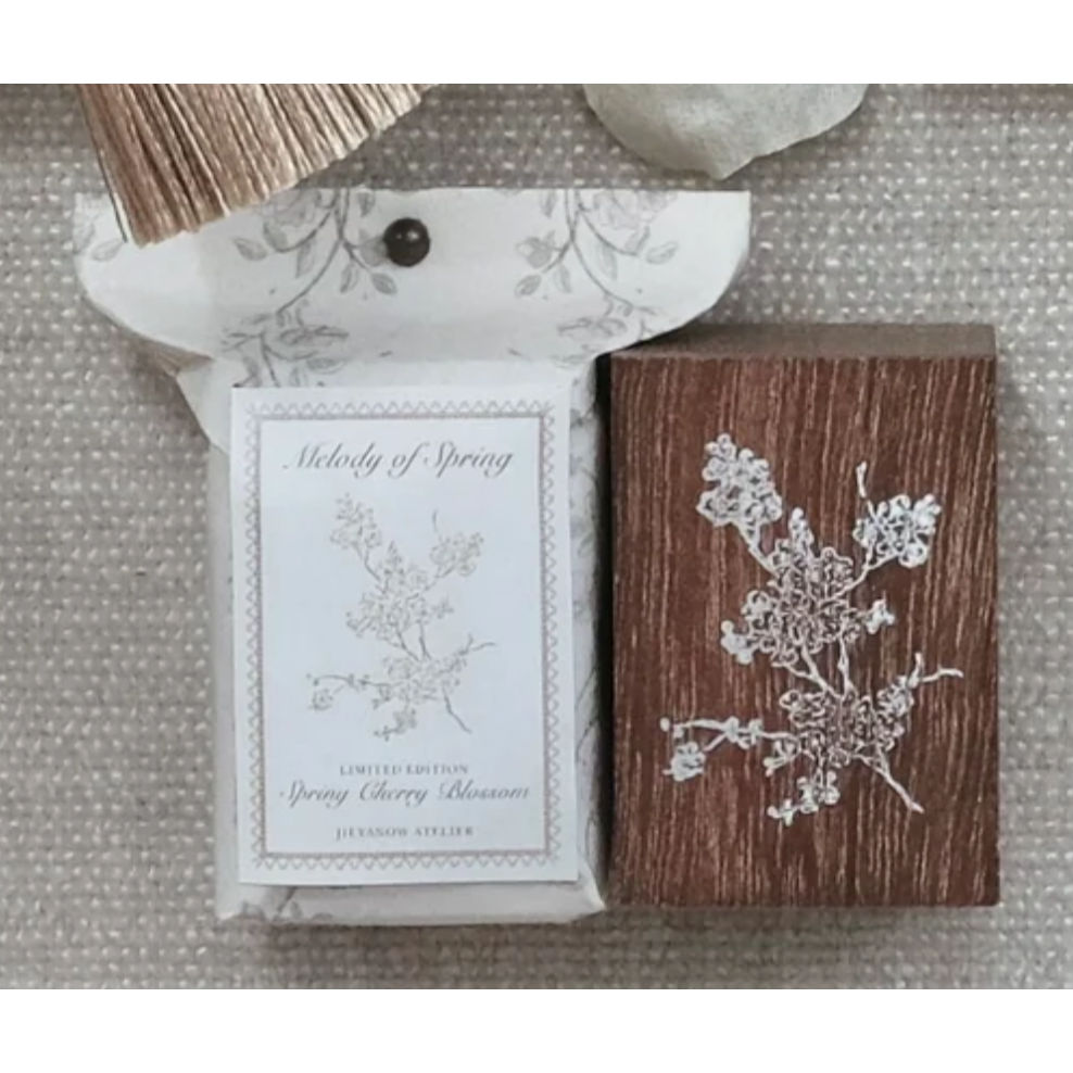 【紙博限定】Jieyanow Atelier 春之樂Melody of Spring 印章單顆/兩顆組【立夏手帳生活】-規格圖3