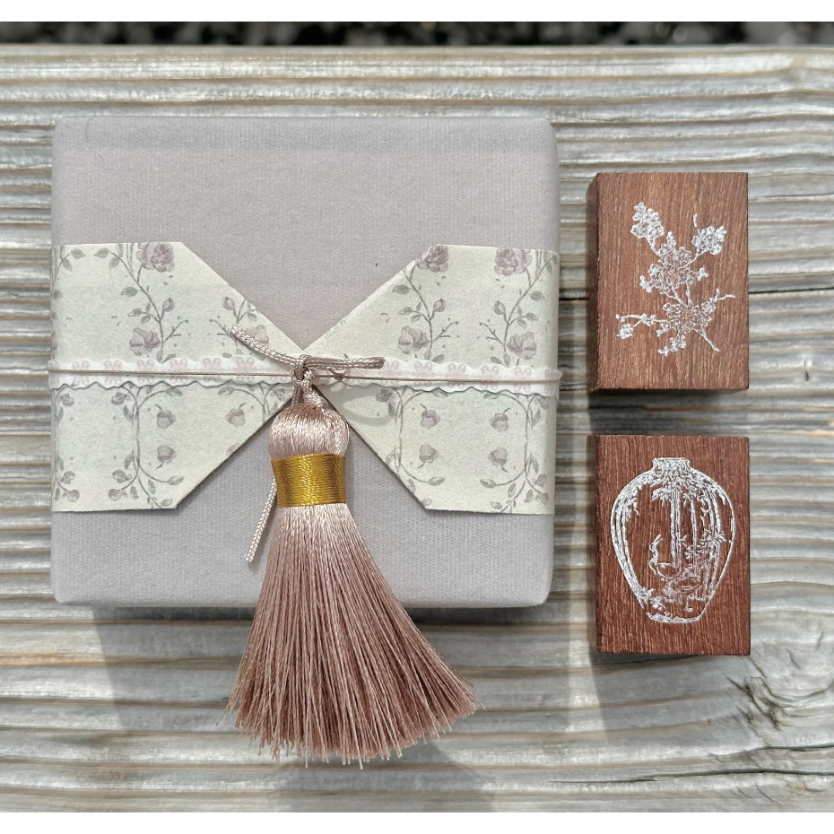 【紙博限定】Jieyanow Atelier 春之樂Melody of Spring 印章單顆/兩顆組【立夏手帳生活】-規格圖3