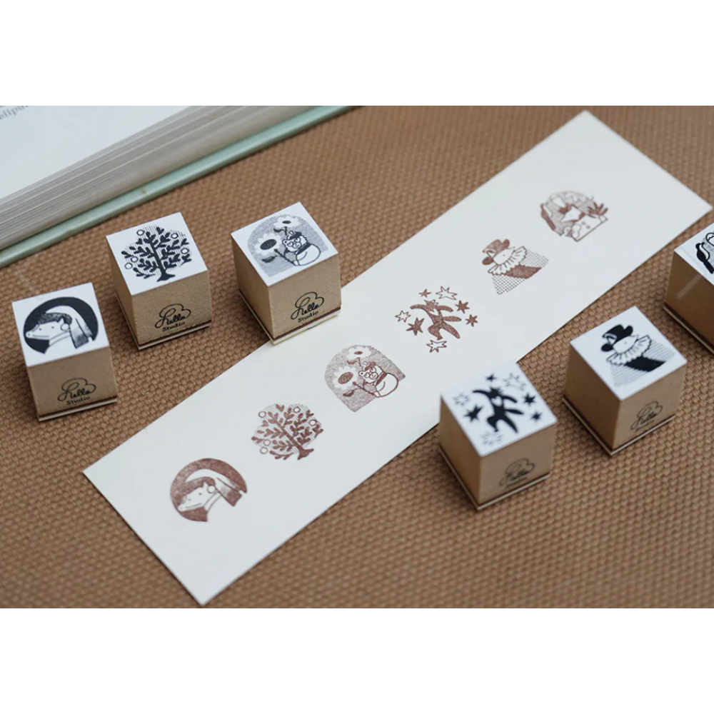 【共6款】你好工作室 狐吉博物館 Huchii Museum 單顆印章 小狐狸狐吉【立夏手帳生活】-細節圖5