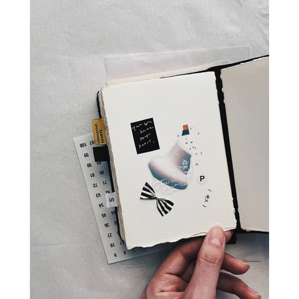 羊君 Pieces of. 4cm霧面PET膠帶【立夏手帳生活】-細節圖5