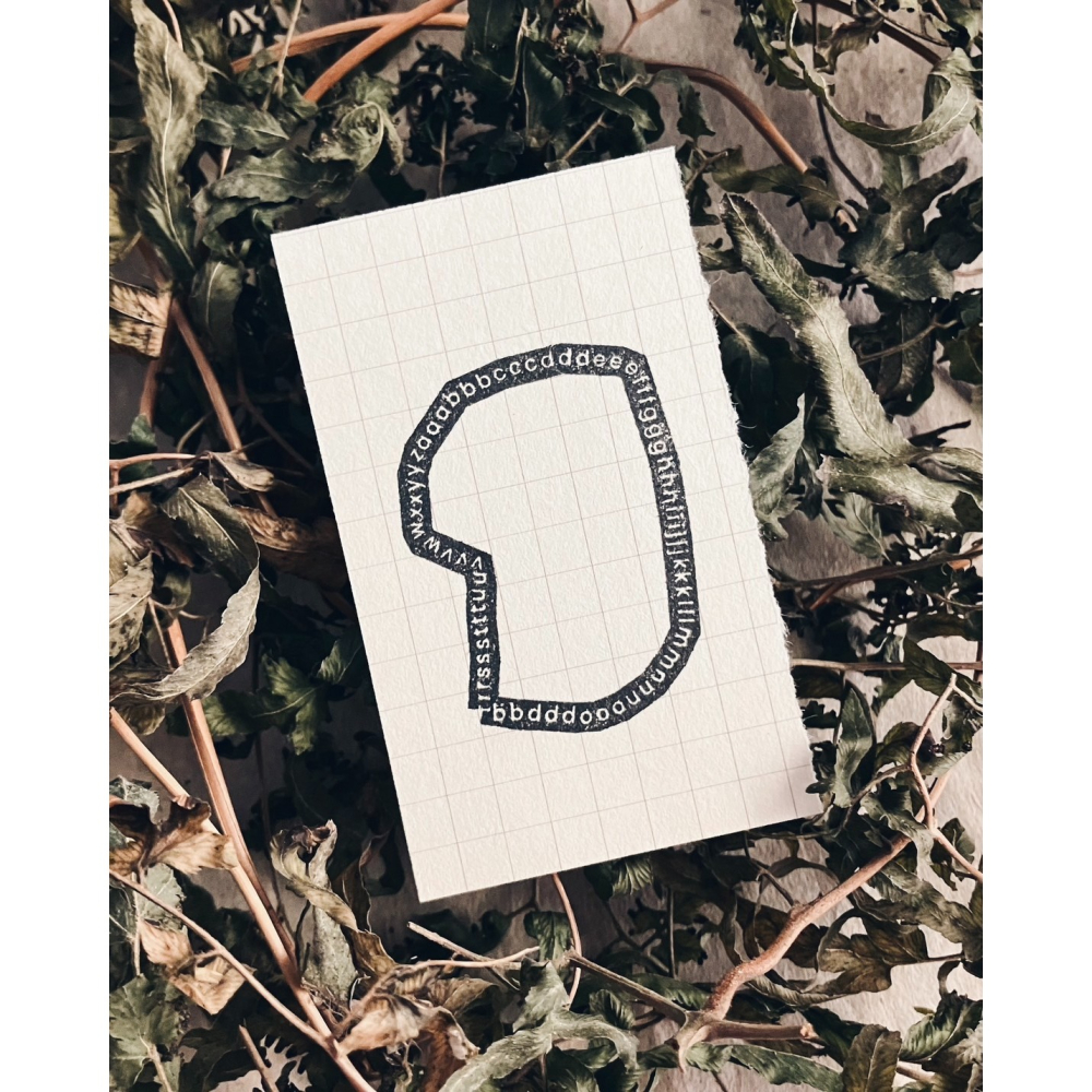 【8款】羊君 Letters and Blooms 復古櫸木印章【立夏手帳生活】-細節圖4