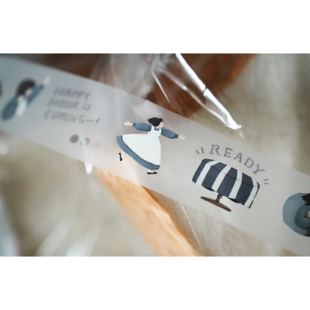 山泥泥yamadoro Butter & Deadlines 3.5cm霧面PET膠帶【立夏手帳生活】-細節圖4