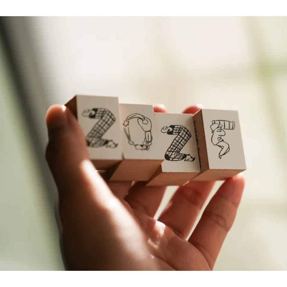 【套組優惠】山泥泥yamadoro Goodnight Number 寢用數字印章 共10款【立夏手帳生活】-細節圖6