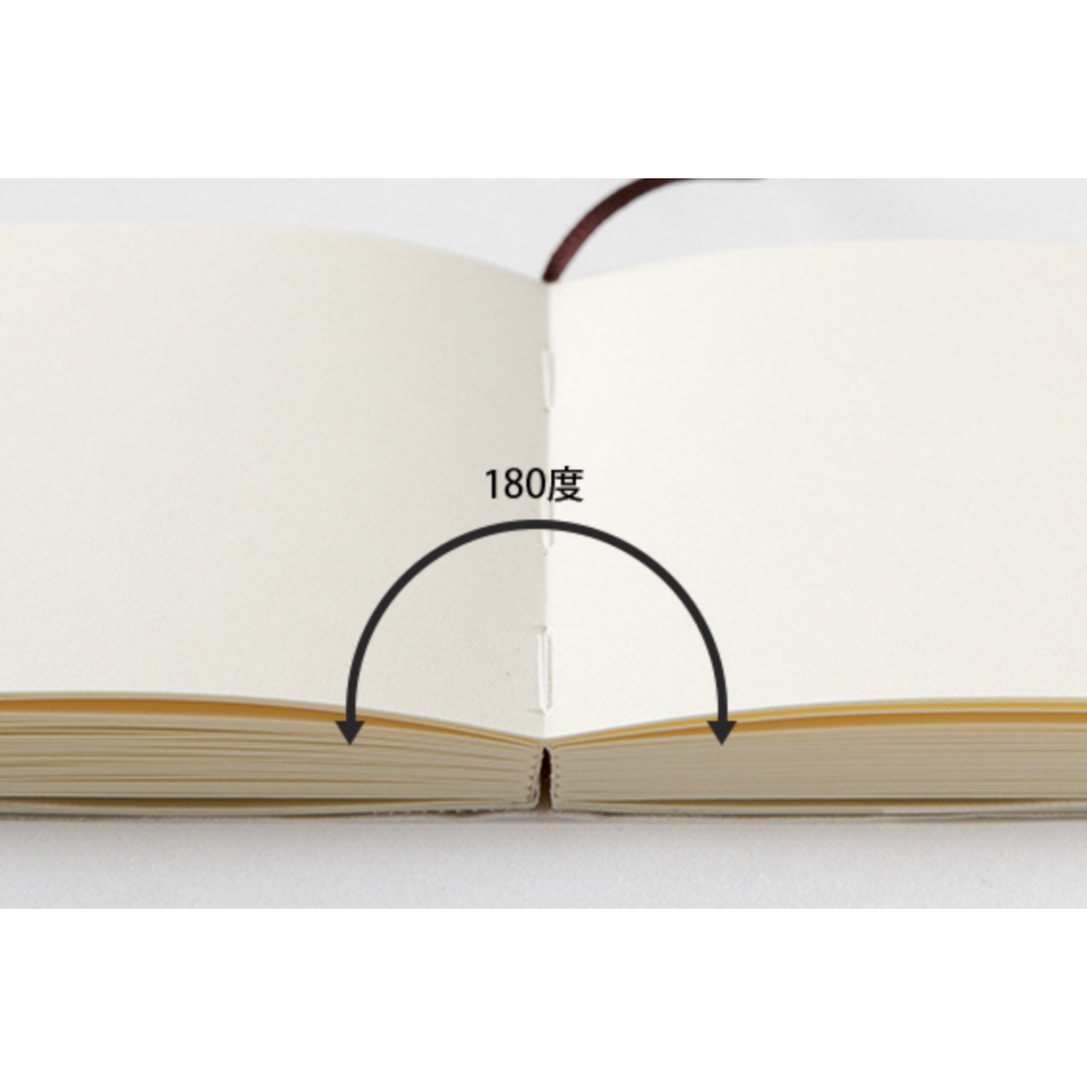 MIDORI MD Notebook 筆記本 A7尺寸「空白（無罫）」【立夏手帳生活】-細節圖2