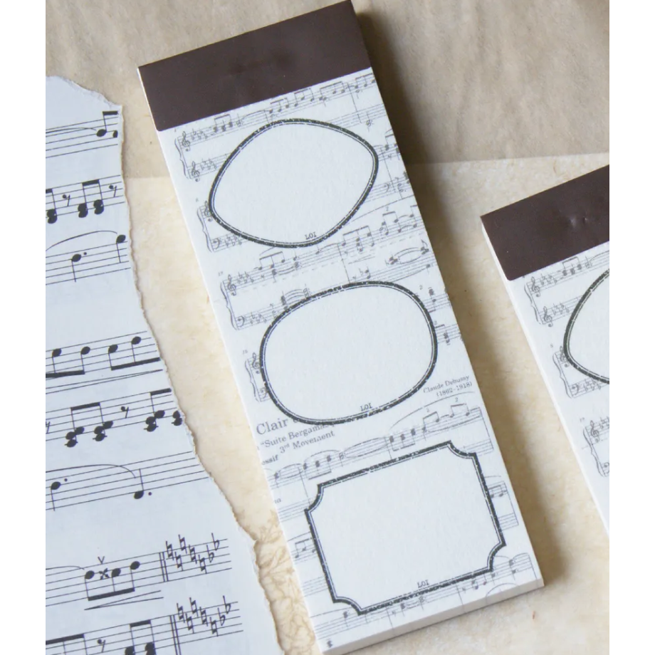 三半拍-月光譜【便簽本】