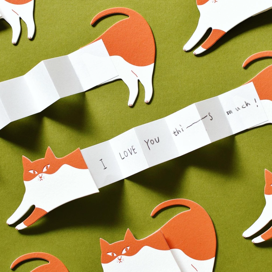 【3款】大芝麻小花生 手風琴卡片+信封組「芝麻/花生/屁屁」【立夏手帳生活】-細節圖2