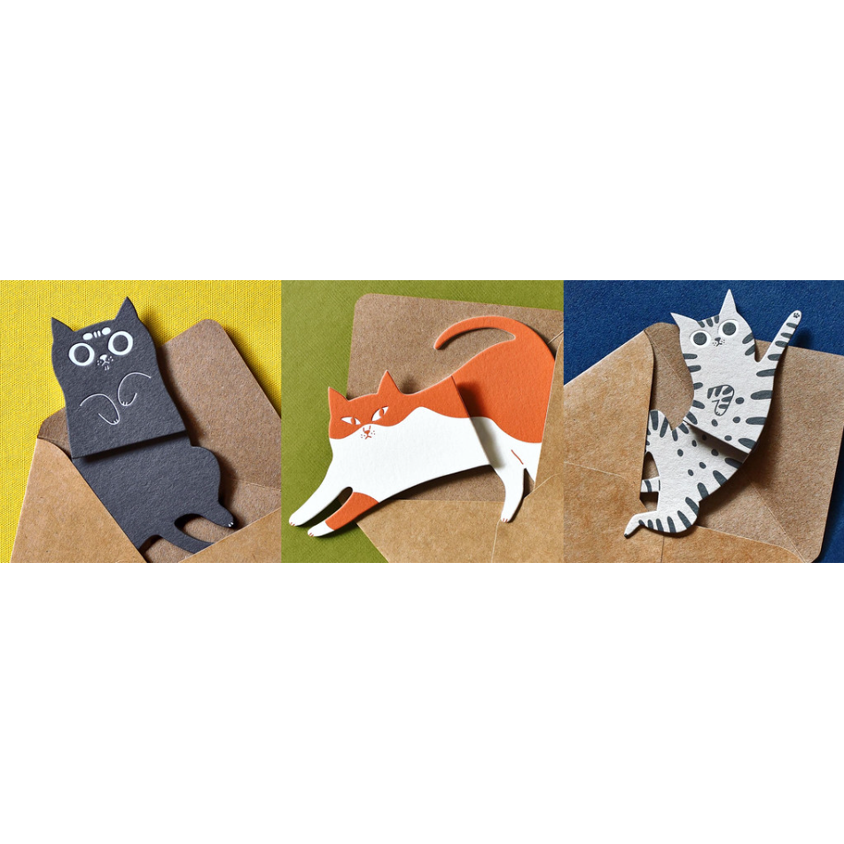 【3款】大芝麻小花生 手風琴卡片+信封組「芝麻/花生/屁屁」【立夏手帳生活】-細節圖8