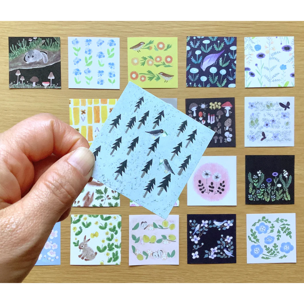 【花款】4legs 迷你便簽磚 豆籤 4 legs 貓咪 日本製【立夏手帳生活】-細節圖3