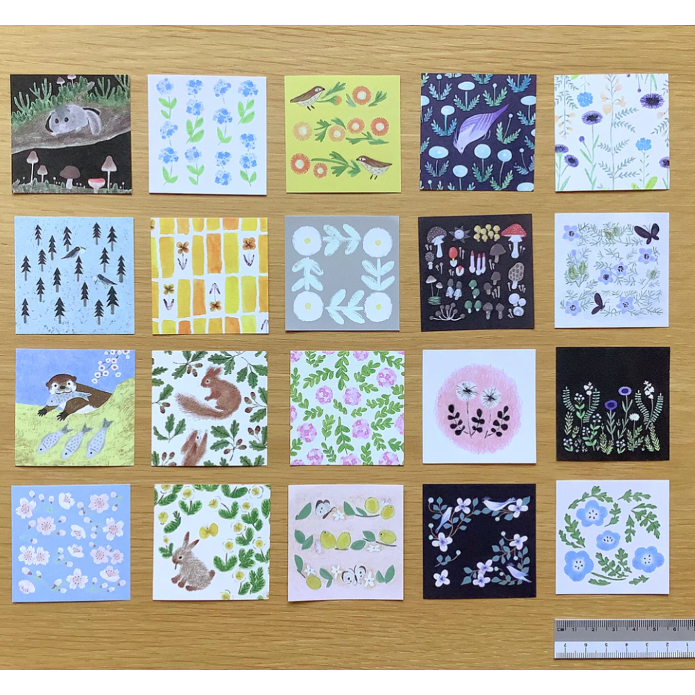 【花款】4legs 迷你便簽磚 豆籤 4 legs 貓咪 日本製【立夏手帳生活】-細節圖5