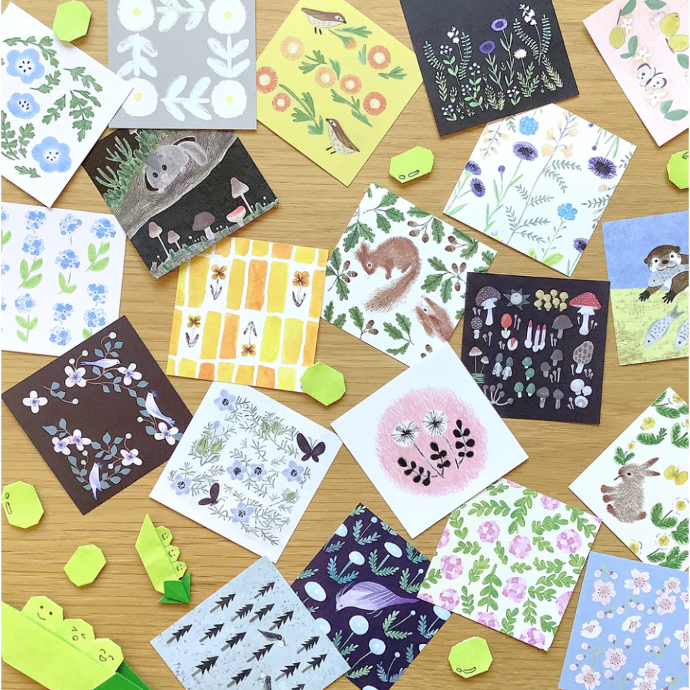 【花款】4legs 迷你便簽磚 豆籤 4 legs 貓咪 日本製【立夏手帳生活】-細節圖7