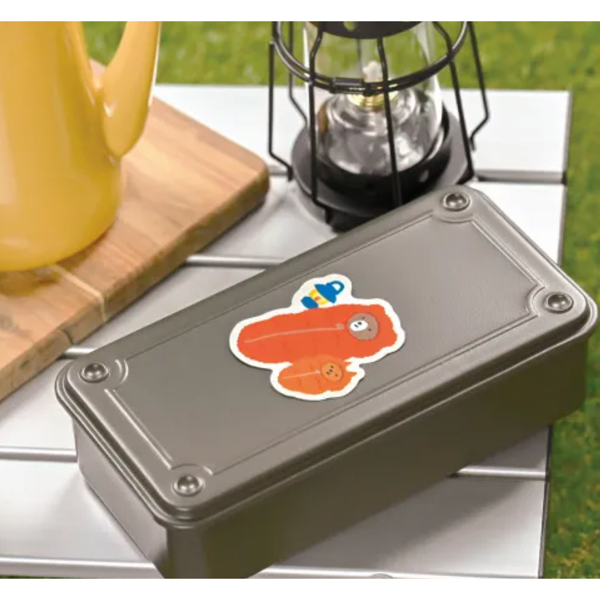 【共6款】NB社「山葉町內會」防水貼紙 鄉村風小動物 日本製【立夏手帳生活】-細節圖2