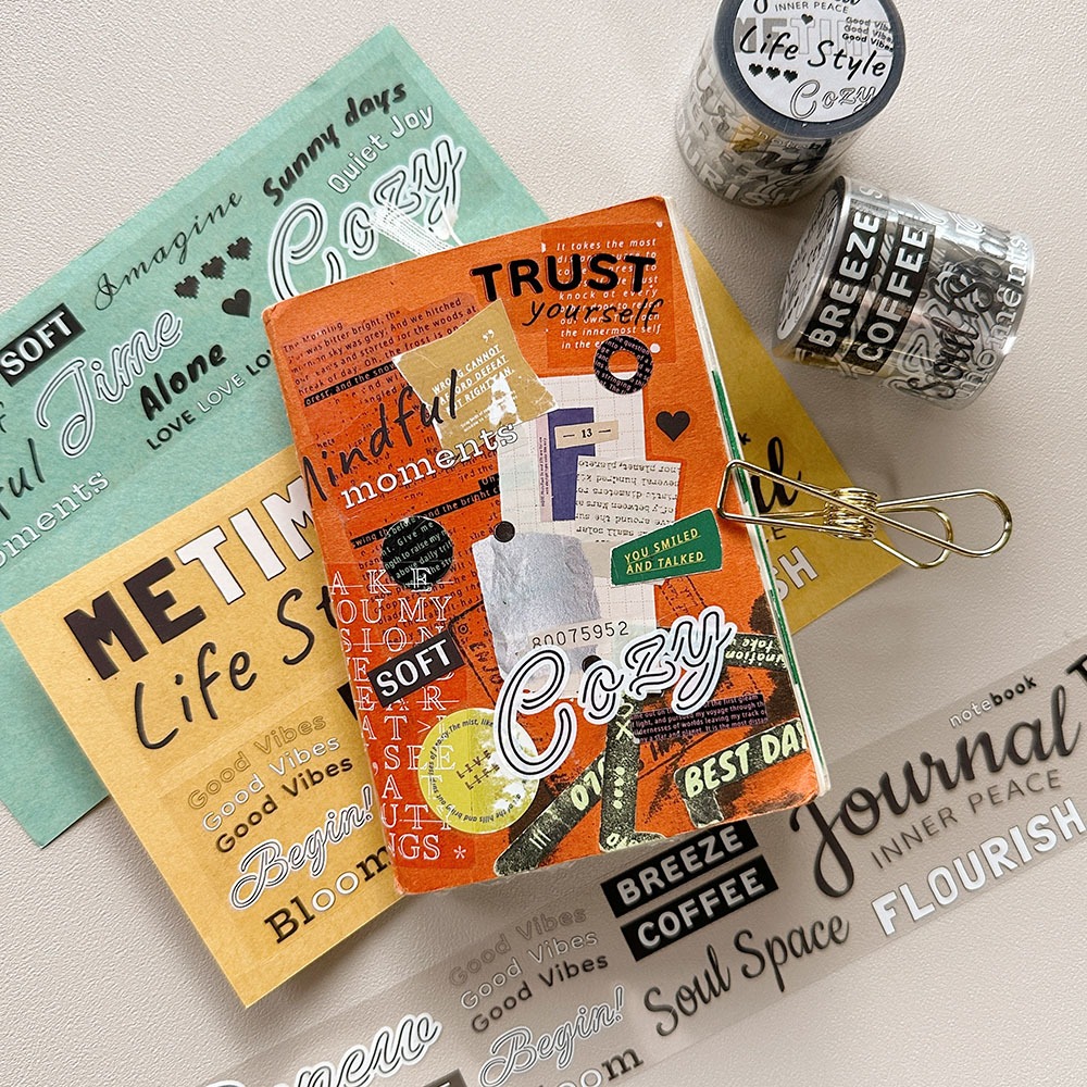 Asteroid b-610小行星 給自己的時光 01 4cm亮面PET膠帶【立夏手帳生活】-細節圖3