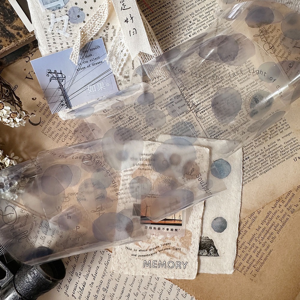 Asteroid b-610小行星 夢的塵埃 4cm亮面PET膠帶【立夏手帳生活】-細節圖3