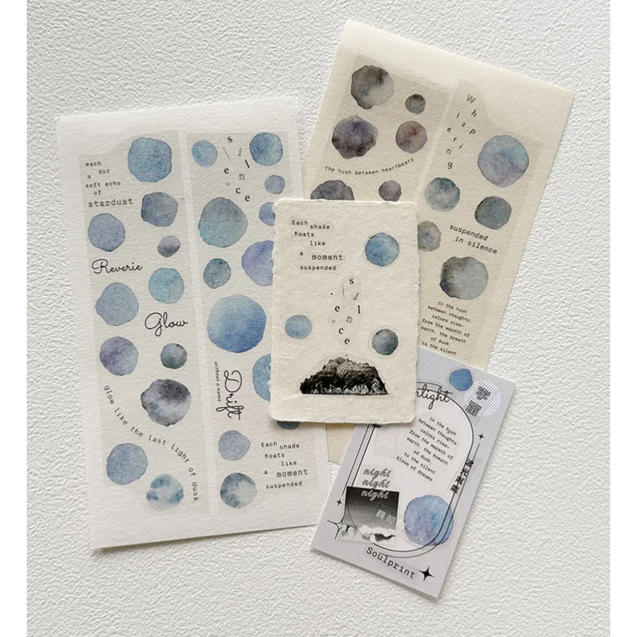 『膠帶分裝』小行星 小森紙雨/紙語留聲/夢的塵埃/薄霧回憶/給自己的時光01/紙的詩歌：未完待續/漫步日和/漫漫日常-細節圖4