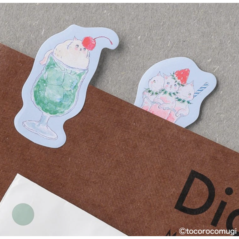 【S尺寸4款】Tocorocomugi 待辦付簽本 自帶黏性便簽紙【立夏手帳生活】-細節圖6