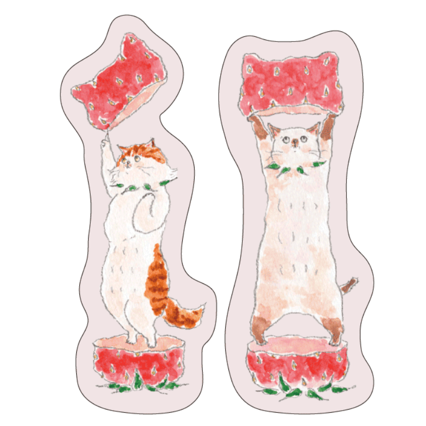 【S尺寸4款】Tocorocomugi 待辦付簽本 自帶黏性便簽紙【立夏手帳生活】-規格圖10