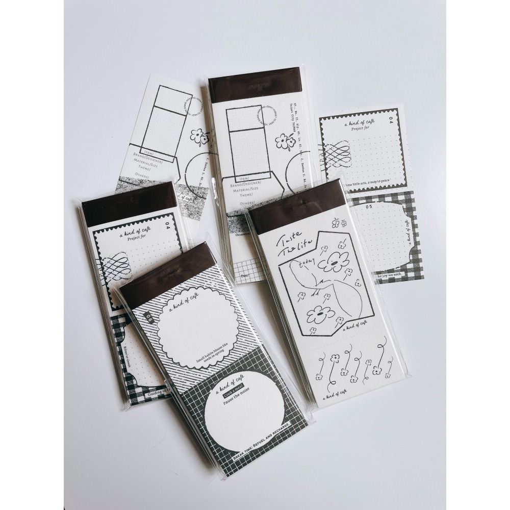 【文具小集新2款】什物a kind of cafe 全系列便簽本【立夏手帳生活】-細節圖5