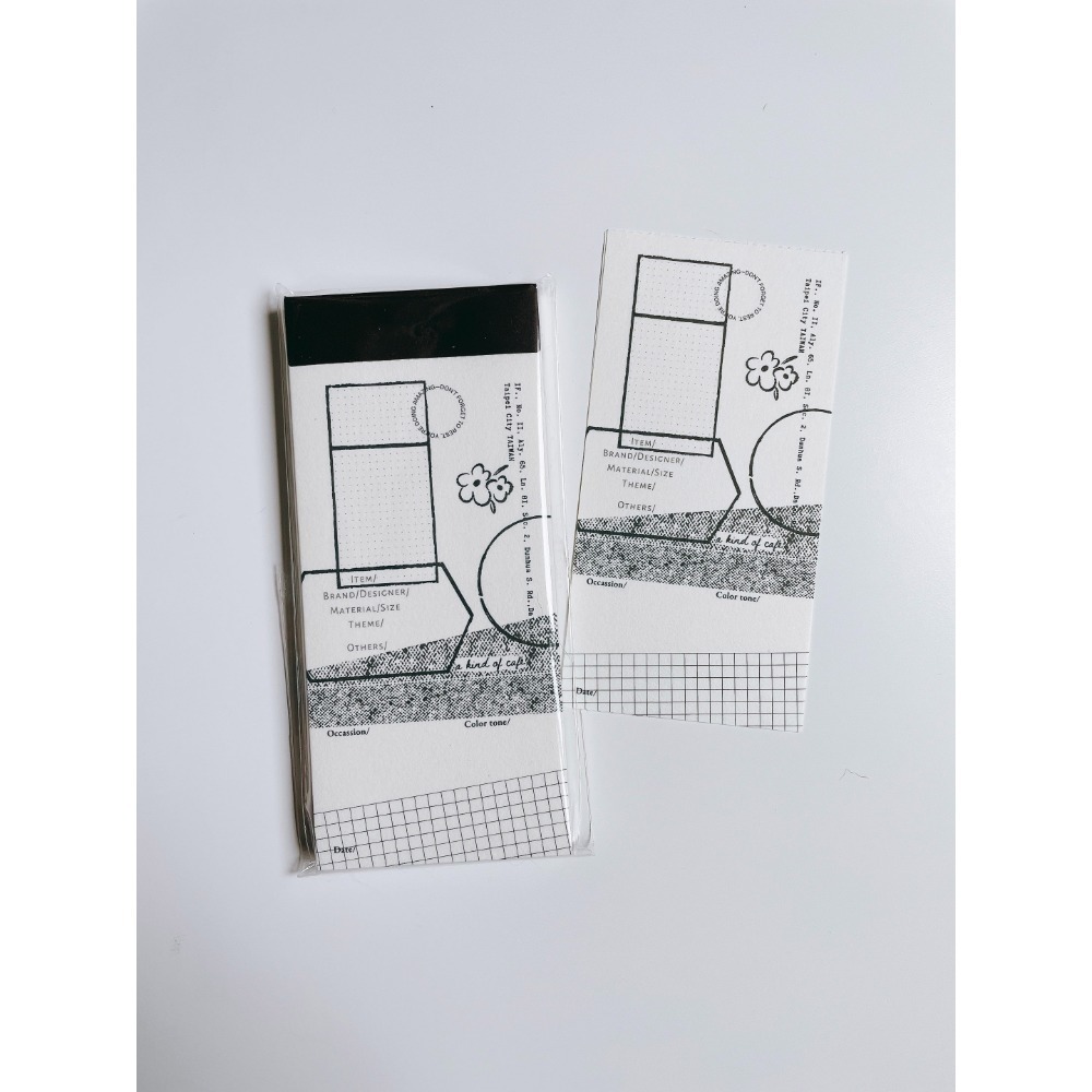 【文具小集新5款】什物a kind of cafe 全系列便簽本【立夏手帳生活】-規格圖7